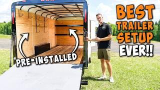 BEST Enclosed Cargo Trailer I have seen in 30 years of experience