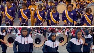 Abramson Sci Academy vs Edna Karr 2024 Pre Bacchus Parade In New Orleans Louisiana Full Battle