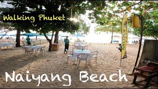 [4K] Walking Phuket Thailand: Naiyang Beach