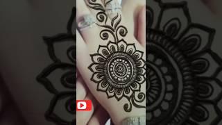 beautiful Arabic mehndi design #muskan mehndi official #shorts