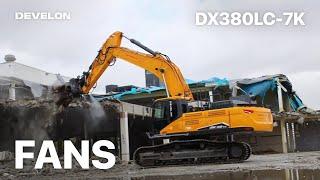 DX380LC-7K Demolition in Action: Power and Precision Unleashed!