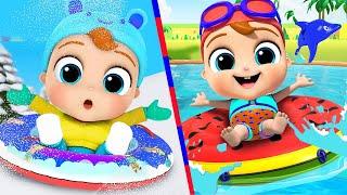 Summer And Winter Song | Which Do You Prefer? | Kids Cartoons and Nursery Rhymes