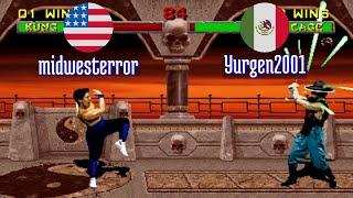 FT5 @mk2: midwesterror (US) vs Yurgen2001 (MX) [Mortal Kombat 2 Fightcade] Dec 25