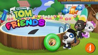 Talking Tom and friends | gameplay | walkthrough | part #4 | TomiKO funny cats