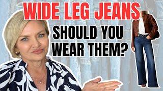 Wide Leg Jeans: How To Style Them Over 50