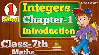 Class 7 Maths Chapter 1 Introduction | Integers Full Chapter Introduction | CBSE NCERT