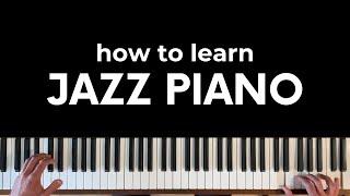 How to learn jazz piano