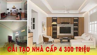 CẢI TẠO NHÀ CẤP 4 300 TRIỆU ĐỒNG | NGHIỆN NHÀ TV