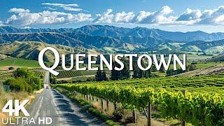 Queenstown 4K UHD • Explore Majestic Mountains and Crystal Clear Lakes, Scenic Relaxation Film