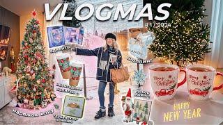 VLOGMAS 2024*1// Наряжаю ЕЛКУ и Дом к Новому Году, Шоппинг в Lime и Mango, Собираю Чемоданы