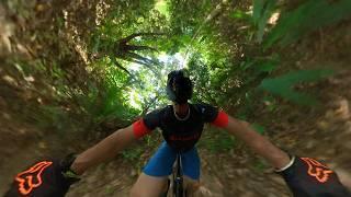 Mountain Biking \ / Leatt Enduro MTBV3 Full Face Helmet in Trini heat - Chaguaramas with The Cruzers