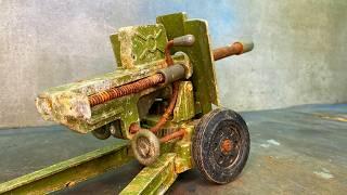 Restoration of a Large Toy Artillery