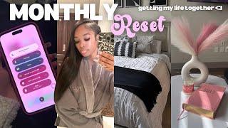 MONTHLY RESET ‍️| hello february ! spa day, cleaning, touring luxury townhomes, + more