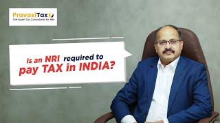 When is an NRI required to pay #tax  in India? | English