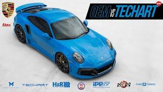 Shark Blue Techart 992 Turbo