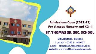 Admission Open for Classes Nursery and KG-I