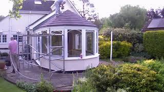 Replacement Conservatory Roof Build with Guardian Warm Roof