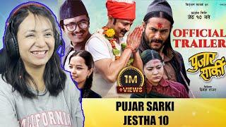 Reacting to PUJAR SARKI Movie Trailer || Aryan Sigdel, Pradeep Khadka, Paul Shah by @OSRDigital