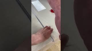 Perflex epoxy grout, easy way of applying epoxy grout, anyone can do it.