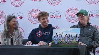 Dunn School baseball star Theo Anderson signs with Saint Mary's