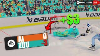 1000 SAVES; But Every Dollar REMOVES 1 - LIVE NHL 25