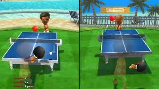 The Best Ping Pong Point in the History of Wii Sports Resort