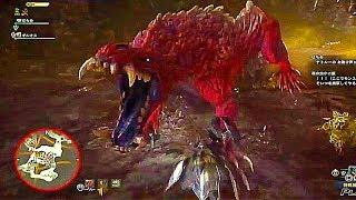 Monster Hunter World - Rotten Vale Odogaron Boss Fight Gameplay『モンスターハンター：ワールド』