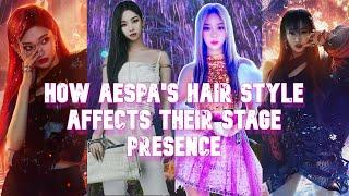 How Hair Style Affects Stage Presence Episode 1: Aespa