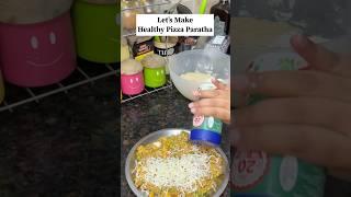 Easy Healthy Pizza Paratha Recipe|10 Min Paratha #youtubeshort #youtube #food