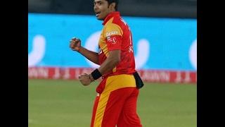 Mohammad Sami  (5/8 in 4 over) best bowling in Pakistan Super league 2016