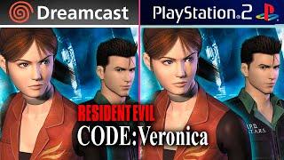 RE – Code: Veronica | Dreamcast vs PS2 | Comparativo | RetroTink 5X PRO | Teste de Frame Rate