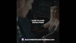 Learn to avoid distractions. #AI #AIAutomation #Chatbot #leadgeneration #BeYourOwnBoss