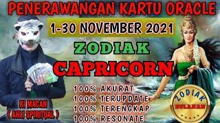 ZODIAK CAPRICORN BULAN NOVEMBER 2021 | RAMALAN TAROT KI MACAN | LENGKAP DAN AKURAT |