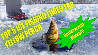 Top 5 Perch Ice Fishing Lures [Underwater Video]