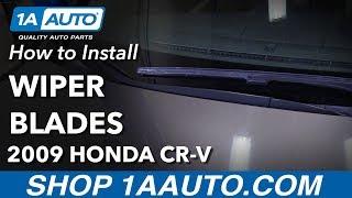 How to Replace Front Windshield Wipers 07-14 Honda CR-V