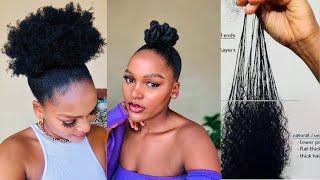 TRANSITIONING TO NATURAL HAIR | NATURAL HAIR TIPS | 4C | South African Youtuber | 2022