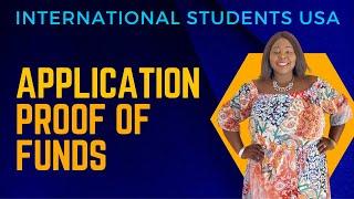 Best Ways To Get Proof of Funds | International Student Visa Application | Study Abroad USA | 2023