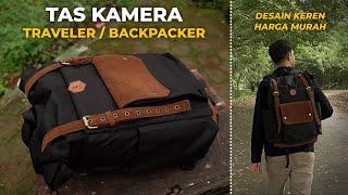 Tas Kamera Backpack Desain Keren Harga Terjangkau | RECOMMENDED!!