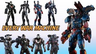 War Machine Armors in the MCU : From Iron Man to Avengers Endgame