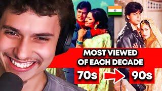 Most Viewed Hindi Songs Of Each Decade! (70s, 80s, 90s)