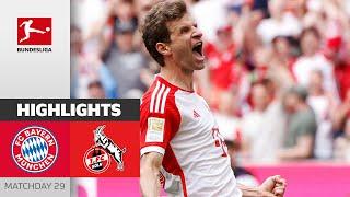 Müller & Co. With Deserved Win! | FC Bayern München - 1. FC Köln 2-0 | Highlights | Matchday 29