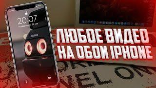 Как установить видео на обои iPhone? ЖИВЫЕ ОБОИ НА АЙФОН