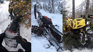 Epic Snowmobile Wins/Fails 2024 Compilation Pt.2