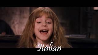"It's leviOsa not levioSA" Hermione quote in 13 languages