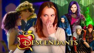 This MIGHT be Disney's BEST movie... my FIRST TIME watching *Descendants*