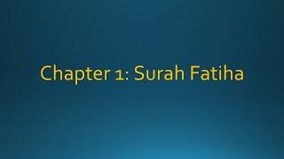 1. Al Quran: Surah Fatiha | سورة الفاتحة | সূরা ফাতিহা | سور فاتحہ | Al-Fatihah | 法提哈