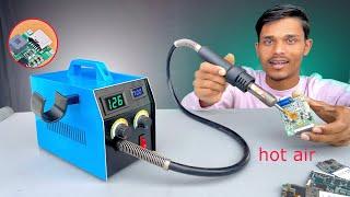 How to make Hot Air Soldering Machine | hot air gun | SMD rework station making