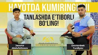 Hayotda kumiringizni tanlashda e'tiborli bo'ling !