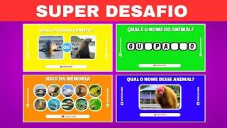 SUPER DESAFIO: Descubra o Nome, Palavras, e Teste sua Memória!