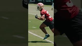 Day 2 of 49ers OTAs #49ers #nfl